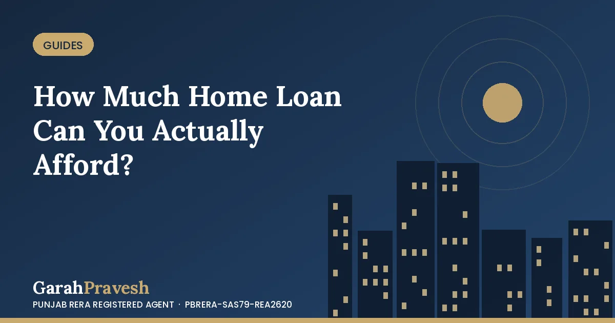 Calculator and house key illustrating home loan affordability